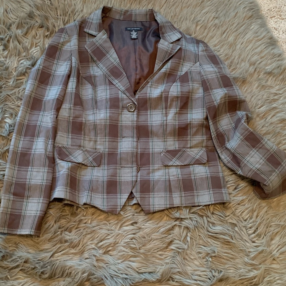 Blazer plaid